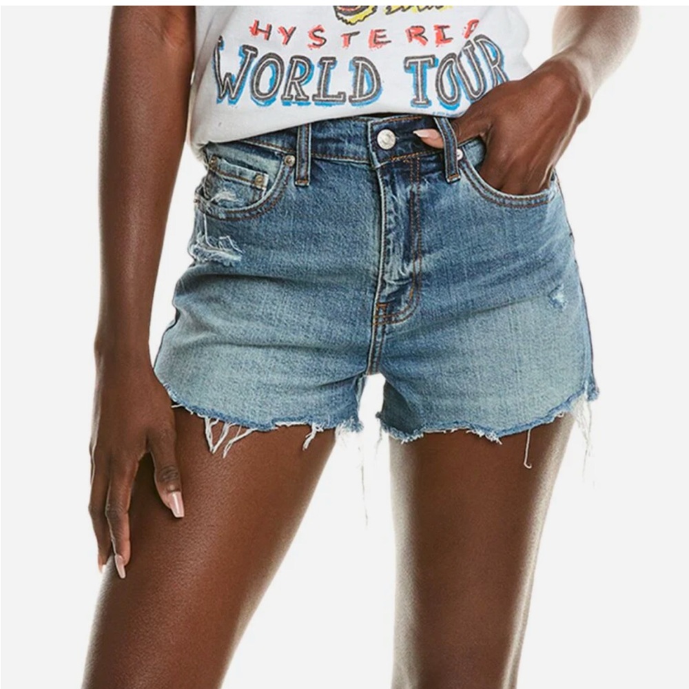Daze TroubleMaker high rise denim shorts NWT